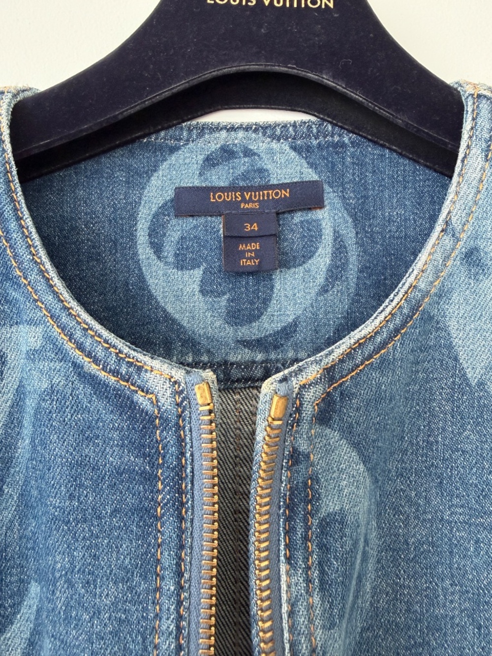 Louis Vuitton 2021 Mini Denim Dress - Picture 4 of 9